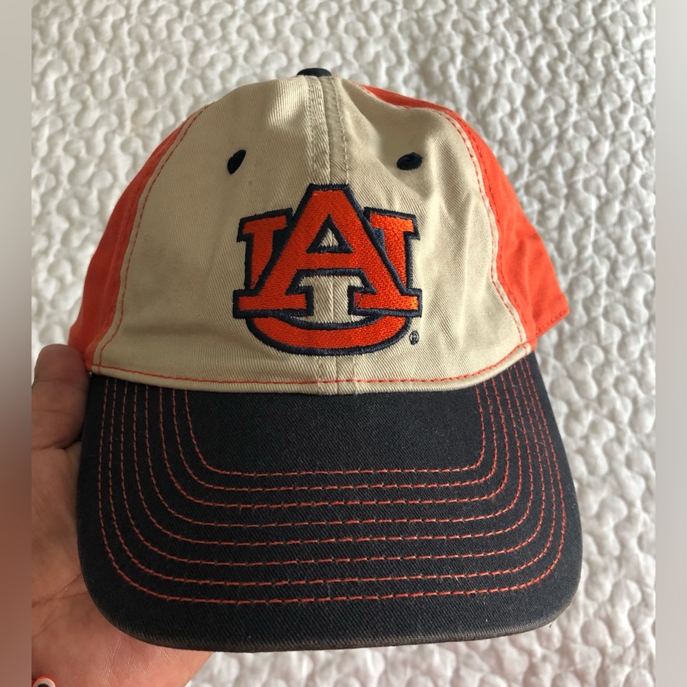 Men’s Auburn University Tigers, The Game, Orange-Blue-Beige Hat